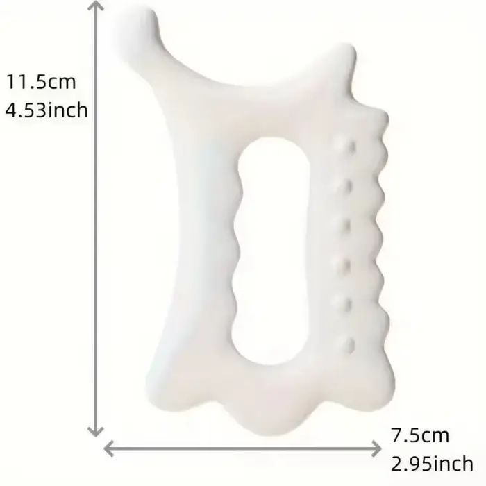 Planche de massage en résine pour le visage