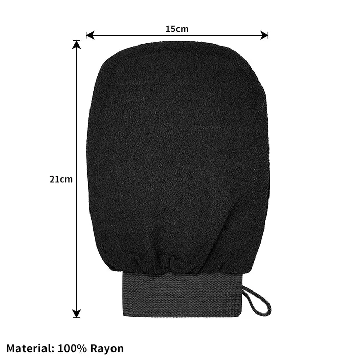 Gants exfoliants marocains pour hammam – Élimination indolore des peaux mortes – Gant de massage cor