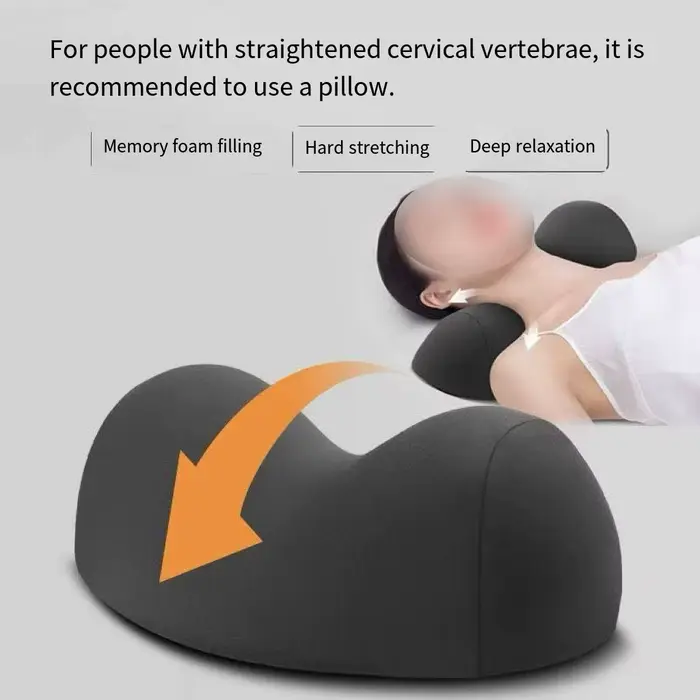 Oreiller cervical pour le cou et la colonne vertébrale - Oreiller cervical pour améliorer la posture