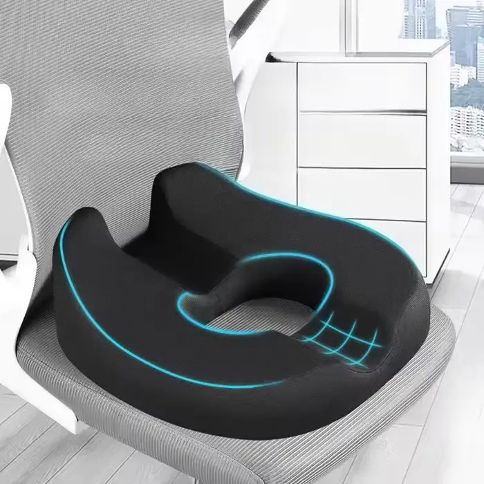 Coussin de siège de voiture en forme de donut pour le coccyx