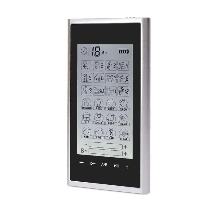 Stimulateur musculaire Tens 24 modes électrique EMS Acupuncture Massage corporel thérapie numérique Machine