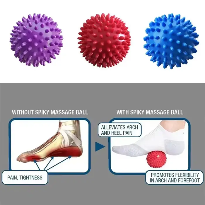 Boule de Massage à pointes pour la fasciite plantaire