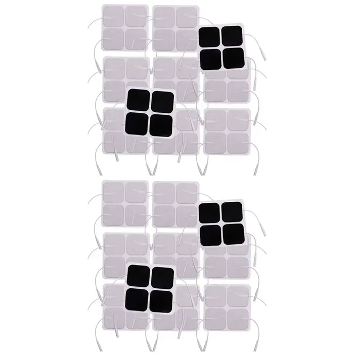 80Pcs Coussinets pour électrostimulateur TENS