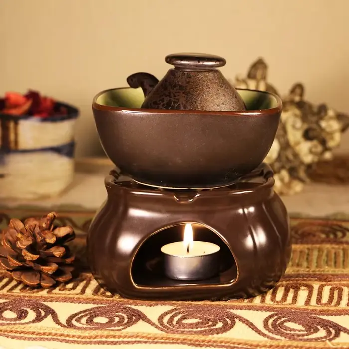 Chauffe-huile de massage SPA en céramique