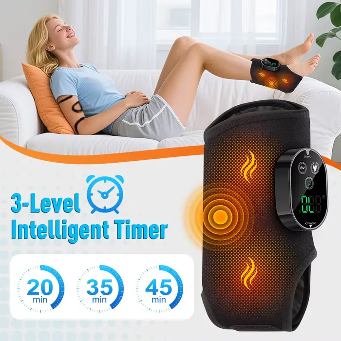 Masseur vibrant 3-en-1 pour cheville