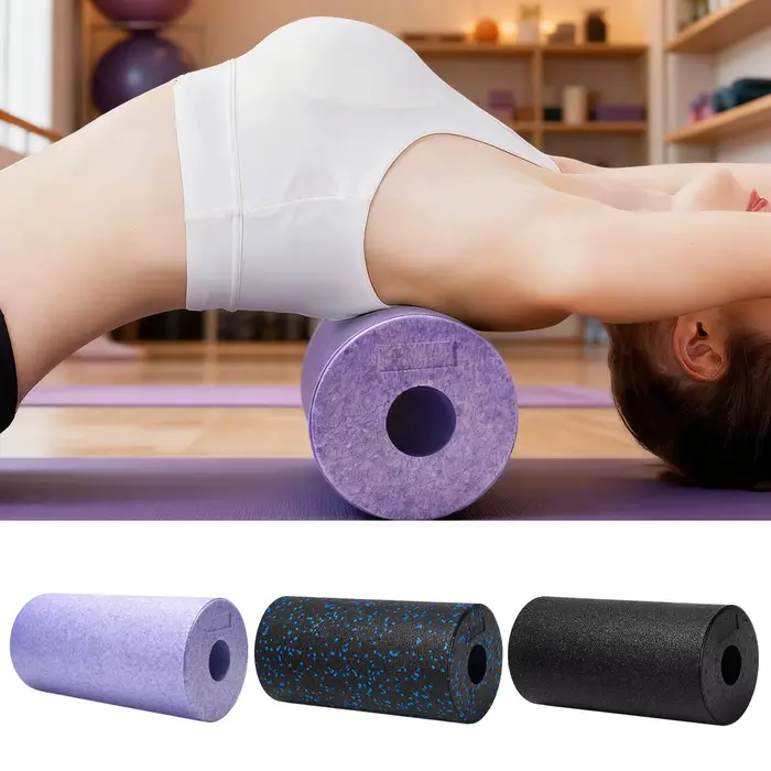 Rouleau de massage en mousse pour le dos et les jambes