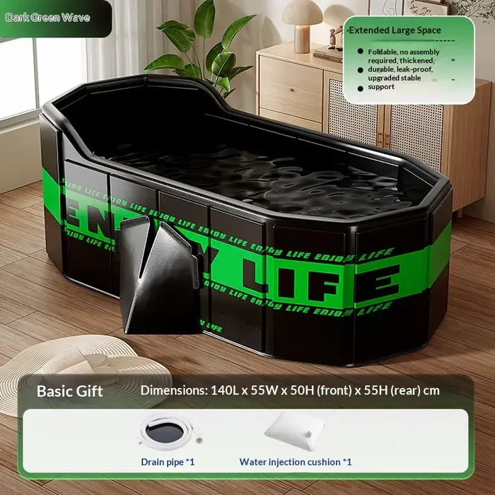 Baignoire de récupération par cryothérapie portable et pliable pour adultes