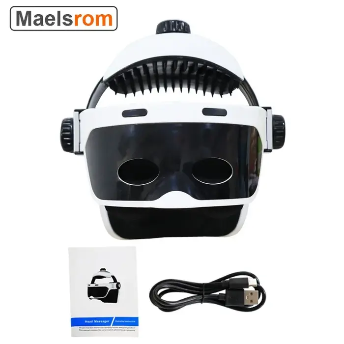 Casque de Massage électrique à pression d'air