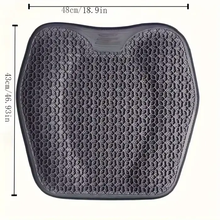 Coussin de siège en gel alvéolé ergonomique