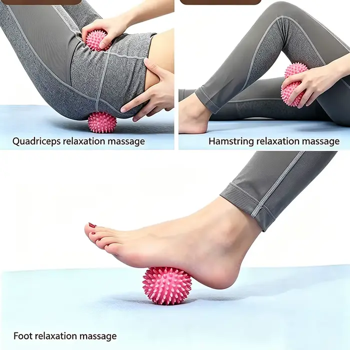 Balle de massage à picots pour la relaxation musculaire profonde