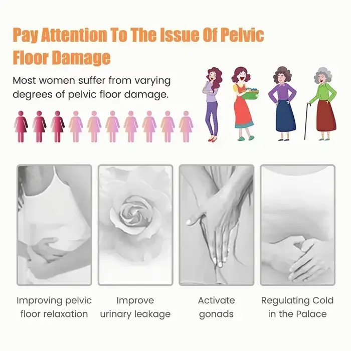 Entraîneur musculaire du plancher pelvien – Appareil Kegel post-partum EMS pour femmes