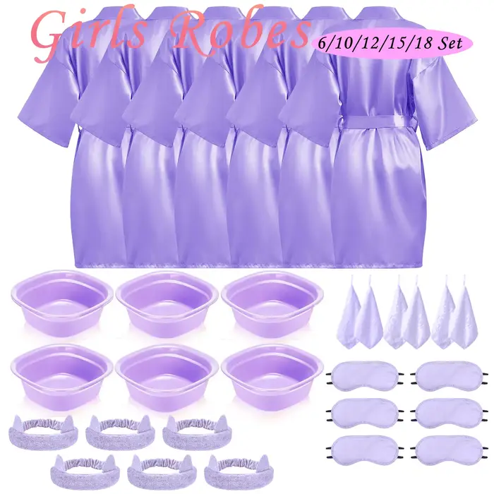 6-18 Ensembles de Robes de Spa