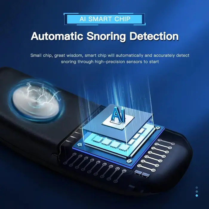 Dispositif anti-ronflement intelligent EMS à impulsions