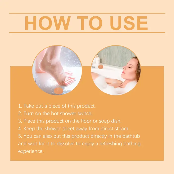 Vapeurs de douche d'aromathérapie