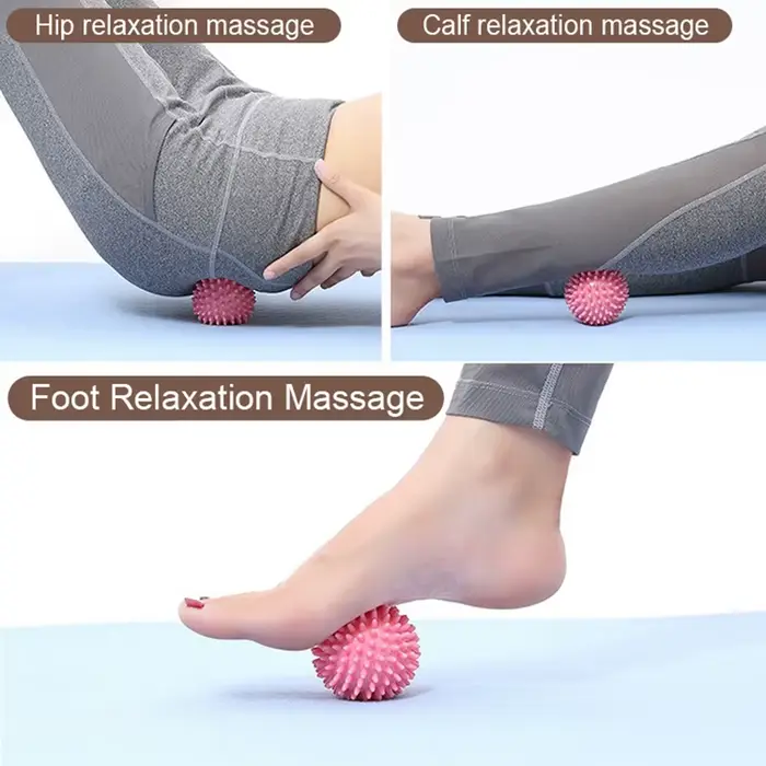 Ballon de massage des pieds avec picots