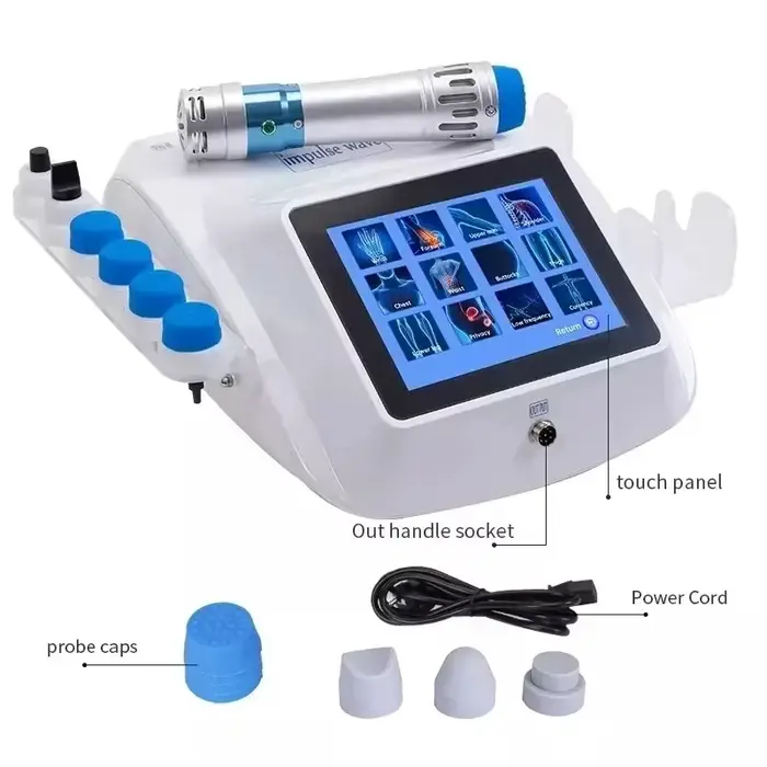 Machine de thérapie par ondes de choc pour les traitements de Relaxation et le soulagement des maux de dos