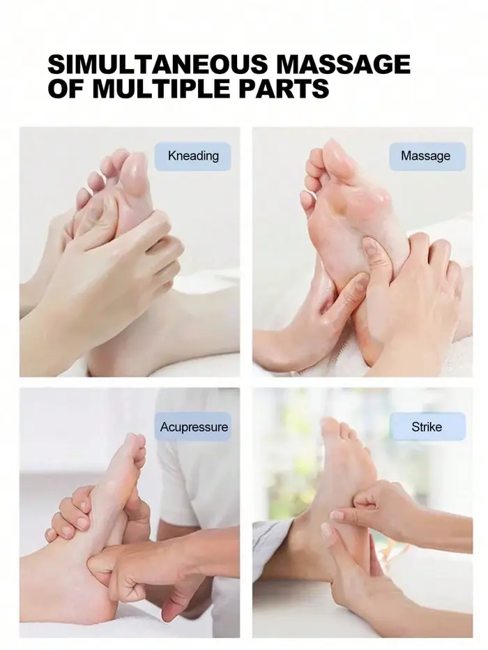 Masseur de pieds, dispositif de Massage des pieds à impulsion