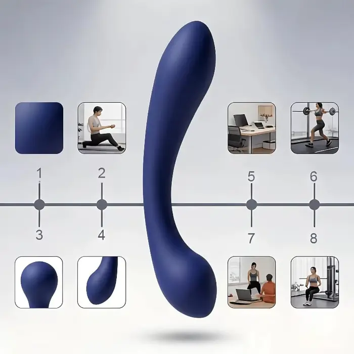 Nouveau masseur de relaxation à double tête pour la douche