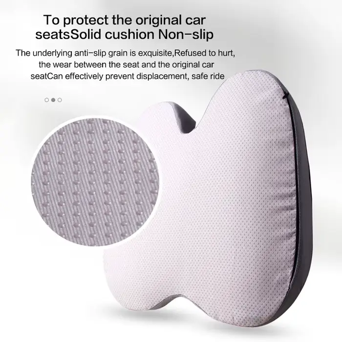 Coussin orthopédique antidérapant en mousse à mémoire de forme