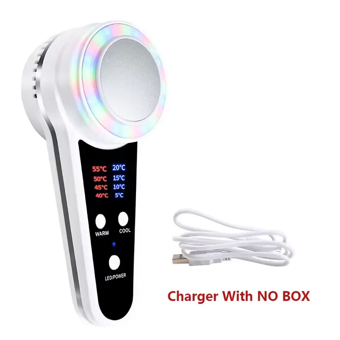 Marteau froid chaud cryothérapie chauffage visage peau levage serrer Anti-âge visage Spa rétrécissem