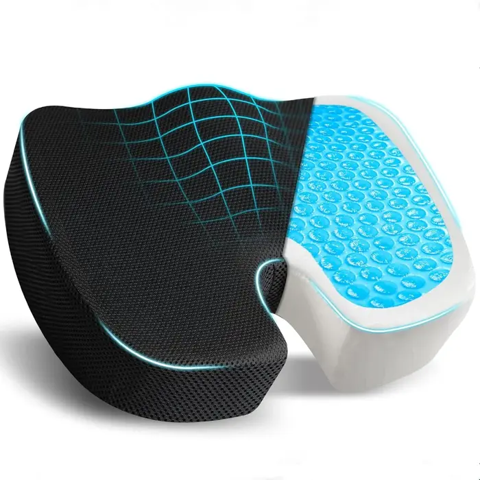 Coussin à mémoire de forme orthopédique en Gel