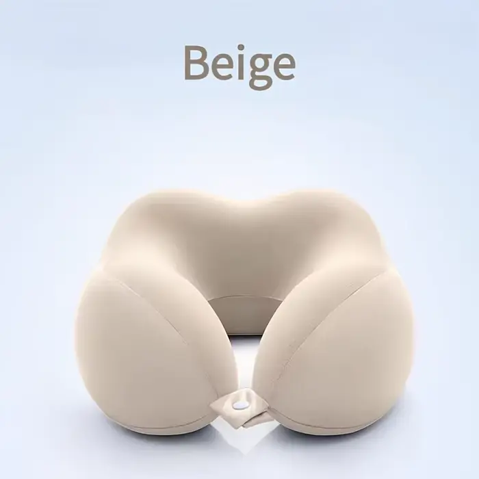 Oreiller cervical en forme de U, oreiller cervical moyen et doux en forme de U pour les voyages et l
