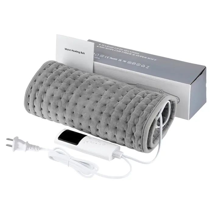 Coussin chauffant électrique chaud physiothérapie couverture thermique bureau maison contrôle de la température ceinture de taille réchauffement dos main jambe Abdomen