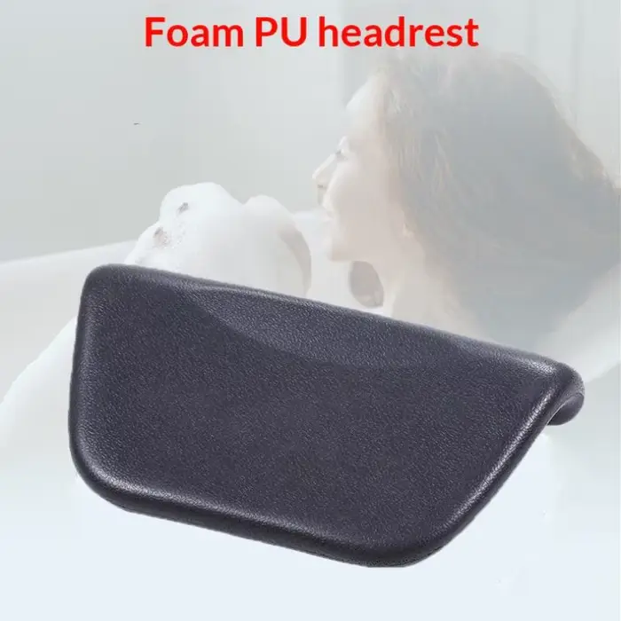 Coussin de bain imperméable pour appui-tête, oreiller de baignoire pour soutien du cou et de la tête
