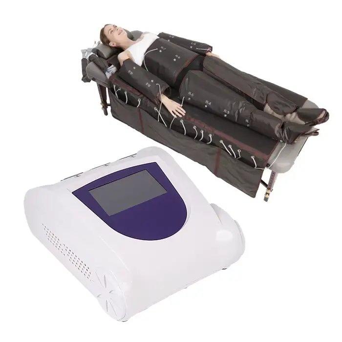 Machine de présoterapia de Massage de Drainage lymphatique de pressothérapie 3 en 1 avec la couverture de Sauna