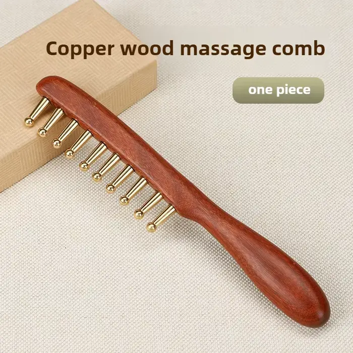 Peigne de massage pour méridiens de tête