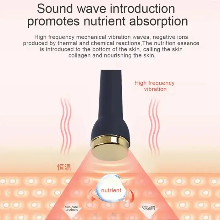 2025 la nouvelle Machine à ultrasons Portable 1 MHZ et 3 MHZ thérapie soins de la peau