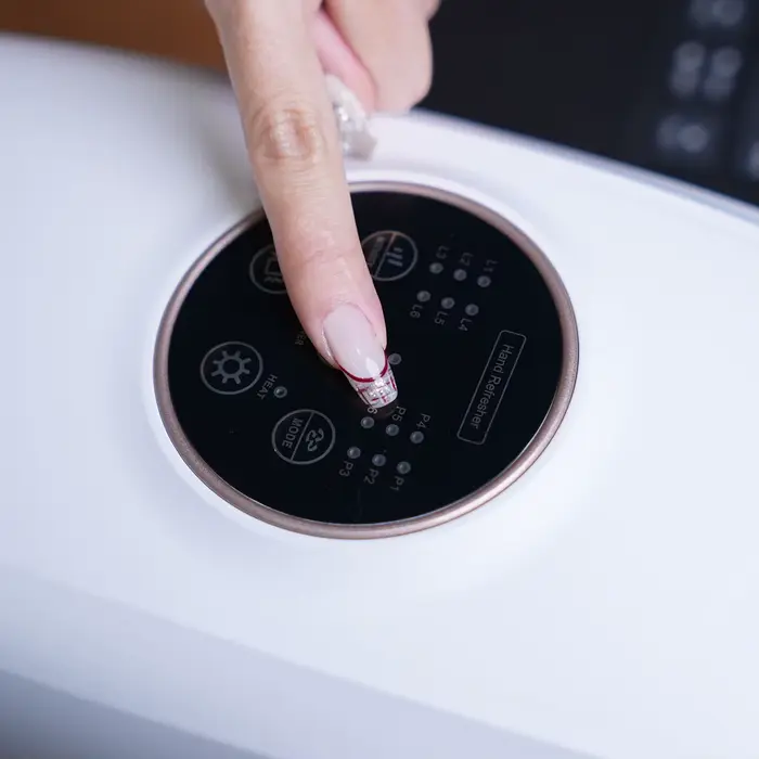Masseur de mains électrique 360 ° Pression d'air pétrissage relaxant la paume de l'articulation du doigt du poignet