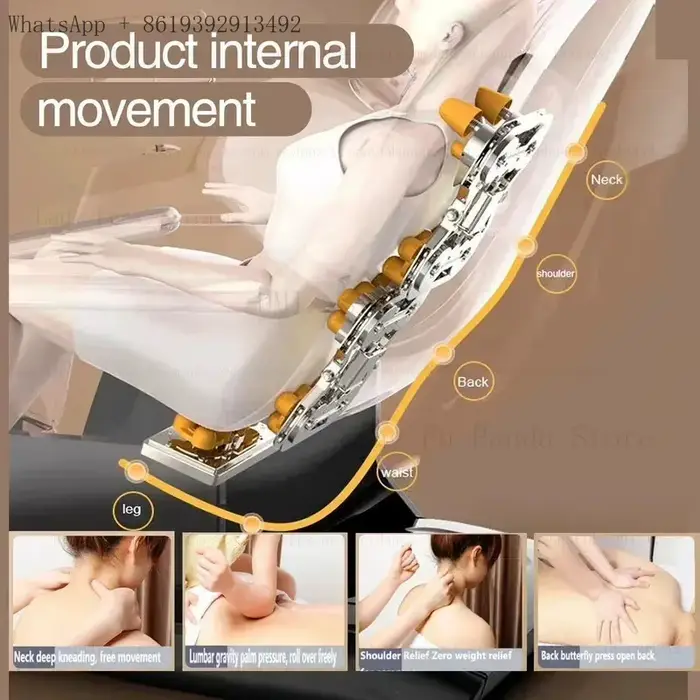 Fauteuil de massage 4D SL Tracking, fauteuil inclinable zéro gravité, canapé de massage intégral ave