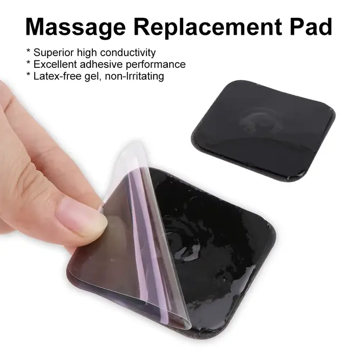 Électrode Tens de physiothérapie ​ Coussinets Gel conducteur thérapeutique pression d'impulsion électrique Compex stimulateur musculaire patchs de Massage