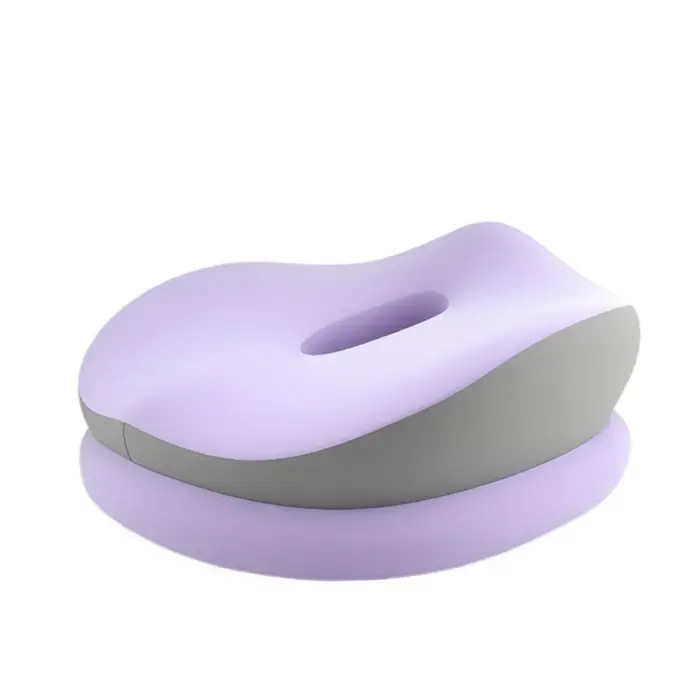Coussin siège orthopédique avec Double couche mousse à mémoire forme motifs creux pour chaise bureau