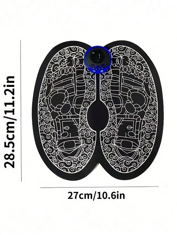 Masseur de pieds électrique rechargeable – Améliore la circulation sanguine et déteste les muscles