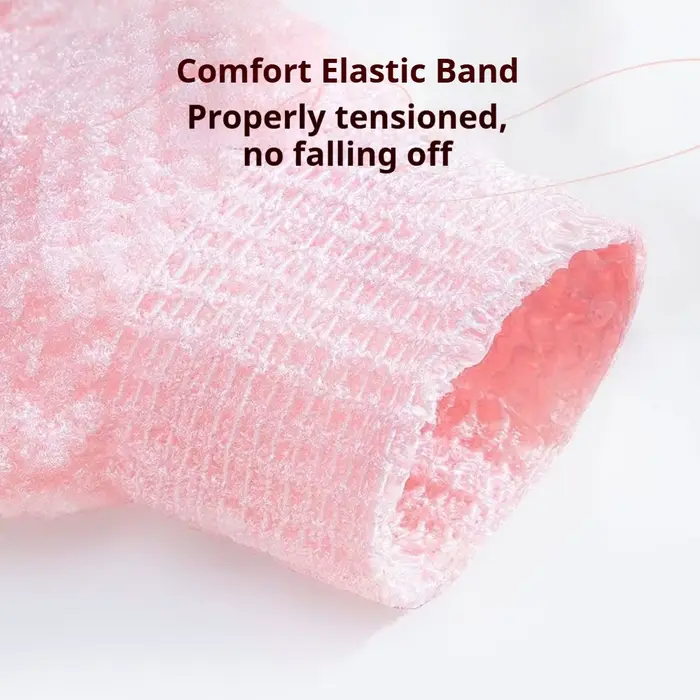 Gants éponge de massage corporel