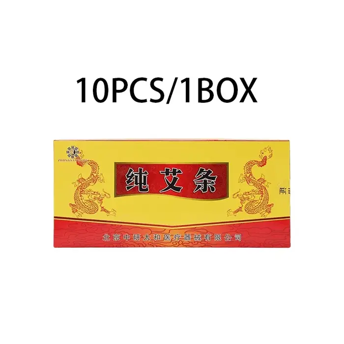 Bâtonnets de Moxa Pures Premium ZHONGYAN TAIHE - Thérapie Traditionnelle 100% Biologique pour la Santé Holistique et le Soulagement Naturel