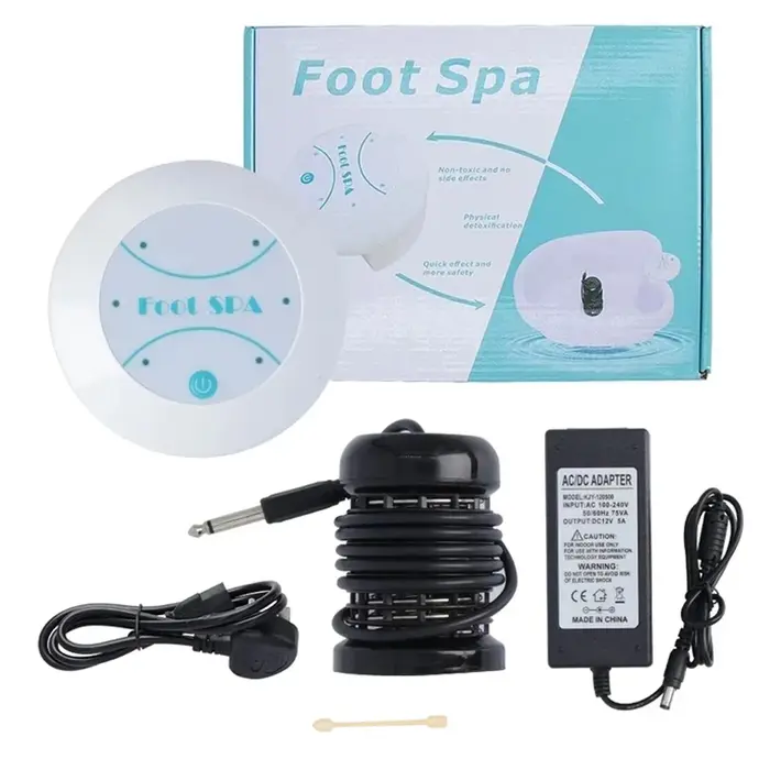 Machine de bain ionique détox pour les pieds, Spa, pour les pieds, les mollets, soulage le Stress, M