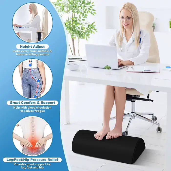 Oreiller ergonomique pour pieds