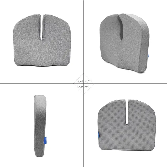 Coquilone sciatique soulagement des maux de dos confort chaise de bureau coussin de siège de voiture antidérapant