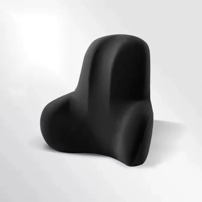 Coussin de soutien lombaire deux-en-un, à mémoire de forme à rebond lent, arc scientifiquement conçu