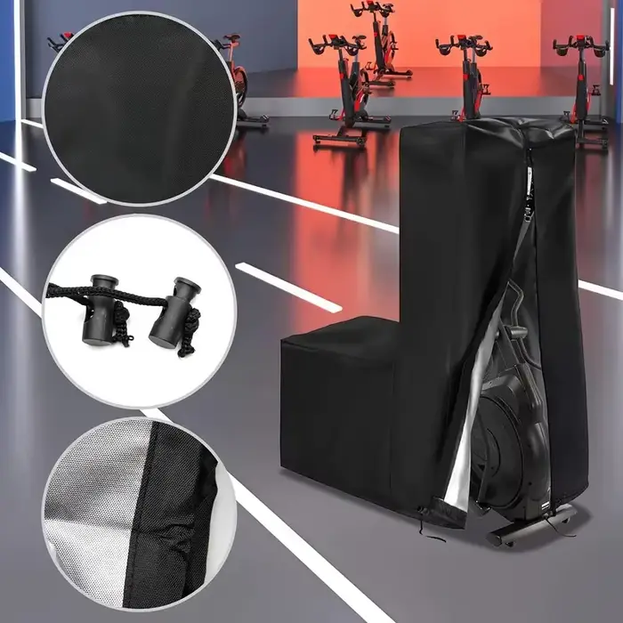 Housse de protection pour appareil elliptique d'exercice, pour usage intérieur et extérieur, housse de protection pour appareil elliptique de fitness à domicile, imperméable et anti-poussière