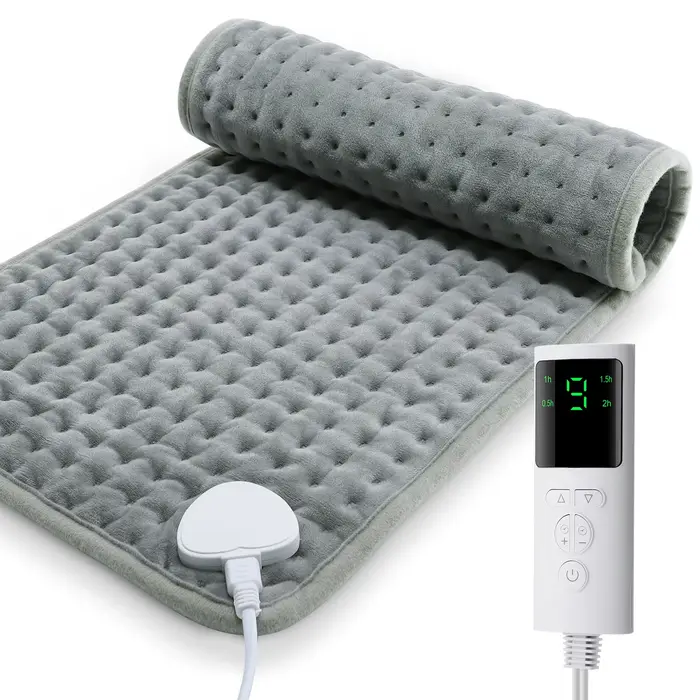 Couverture chauffante électrique douce, coussin chauffant, corps, abdomen, dos, jambes, mains, burea