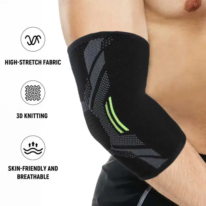 Manchon de Compression de coude en Nylon