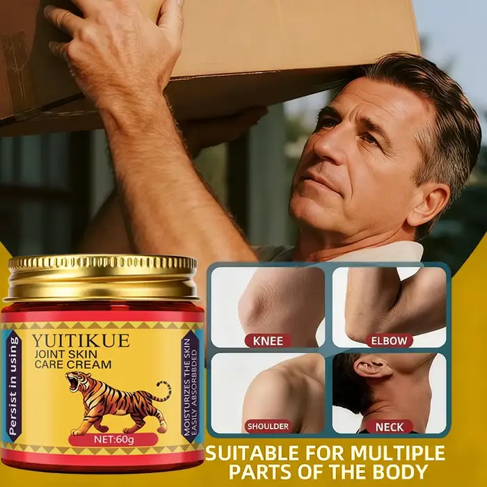YUITIKUE Crème de Soin de la Peau articulaire 60g - Massage multi-parties pour les genoux