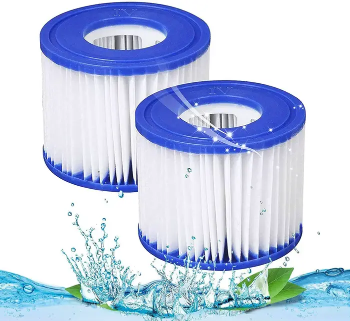 Filtres à cartouche de 6 pièces pour piscines de spa paresseuses Lay-Z – Convient à Miami Vegas Mona