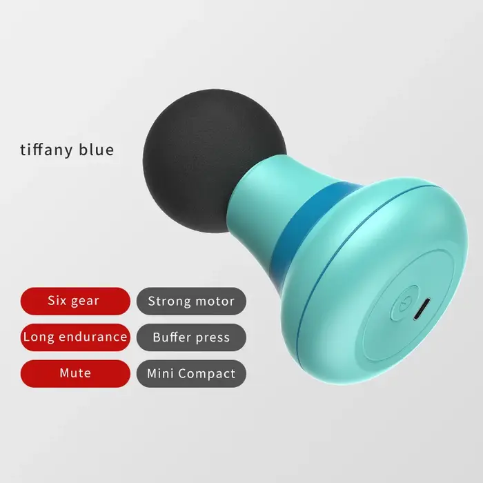 Pistolet de massage électrique USB avec 6 modes de réglage