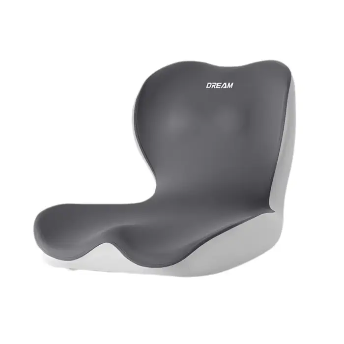 Coussin orthopédique en mousse à mémoire de forme en forme de "L"