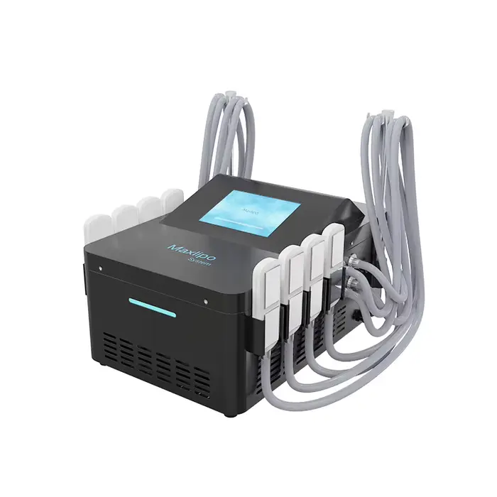 Appareil professionnel portable 8-en-1 de cryolipolyse pour la congélation des graisses, avec plaque